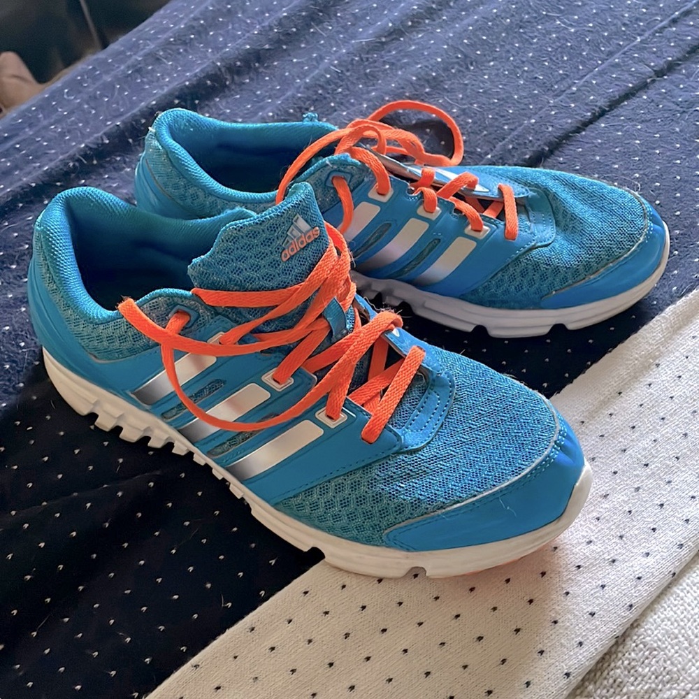 Adidas Shoes Size 8.5 Blue/Orange